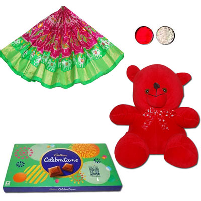 "KIDS RAKHI WITH LIGHTING -KID-7080 A-CODE 34 (2 Rakhis) - Click here to View more details about this Product